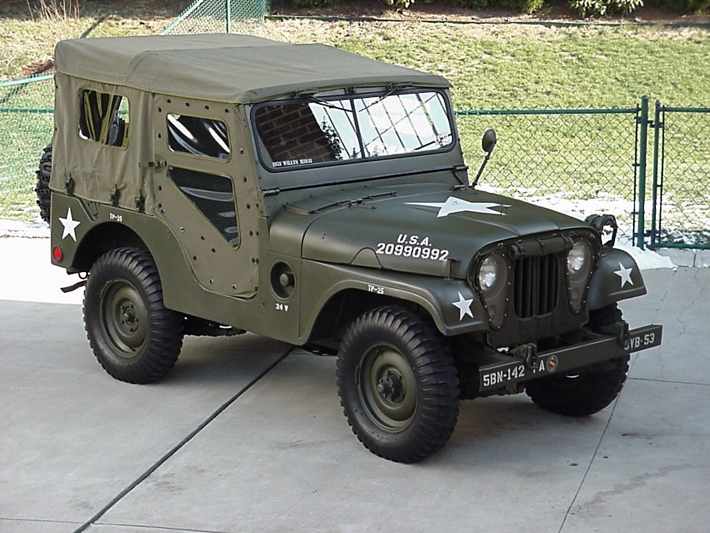 Willys jeep military paint #2